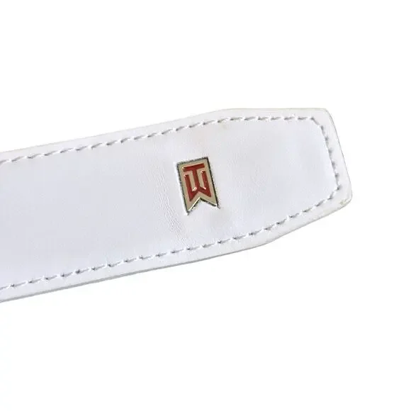 NEW Nike TW Mesh G-Flex White Golf Belt Men's Size 40 - Picture 6 of 9